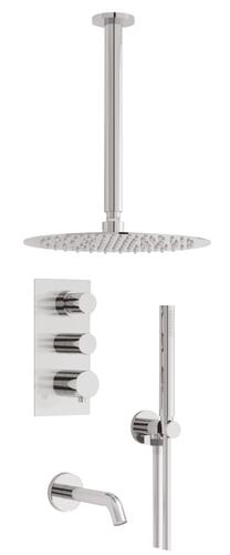 Pack thermostatique bain/douche à encastrer Ori'O 