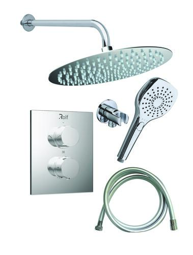 Pack thermostatique de douche à encastrer Ev'O  Inside