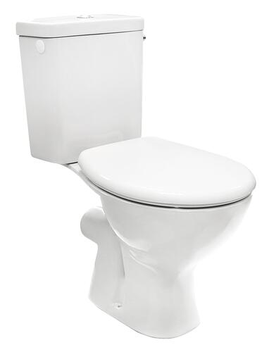 Pack WC sans bride NF LIMPIO charnières inox 
