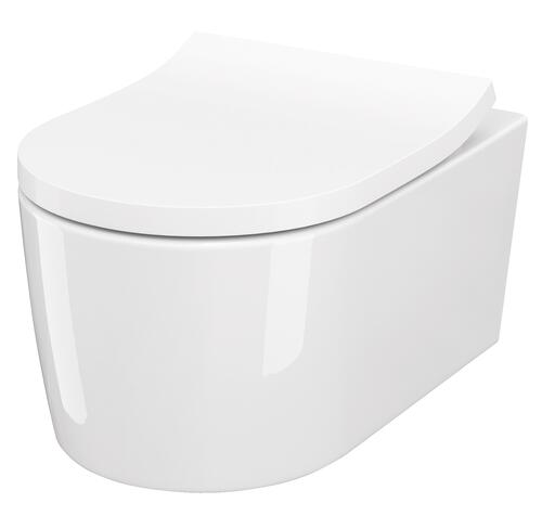 Cuvette suspendue design carénée sans bride 