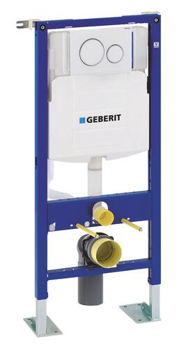 Bâti-support WC autoportant DUOFIX + plaque SIGMA20 - GEBERIT