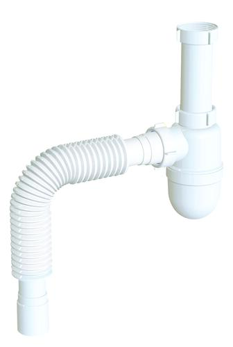 Siphon d'évier ø40 avec flexible 