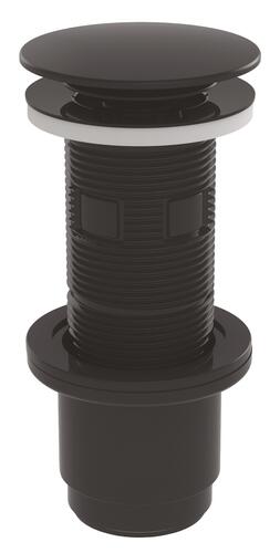 Bonde de lavabo clic clac universelle noire - VALENTIN
