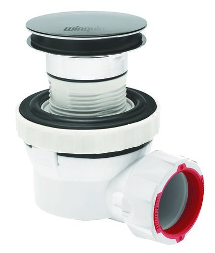 Siphon de lavabo clic clac NANO 6.7 blanc ø32