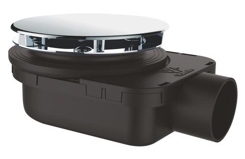 Bonde de douche horizontale extra-plate smart ø90 - VALENTIN