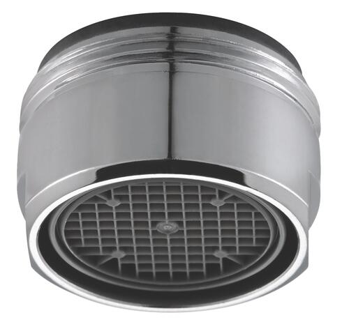 Aérateur mâle 24/100 grille plastique 7,5 à 9l/min