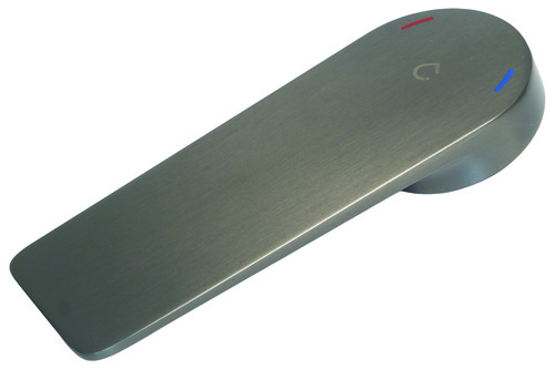 Manette de mitigeur de lavabo titane brossé ARIANE 502513605