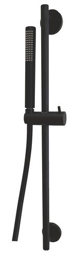 Ensemble barre anticalcaire monojet Fact'Ory noir mat 