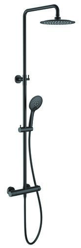 Colonne thermostatique téléscopique corps froid noire Calip'so - ROLF