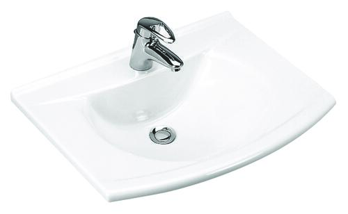 Lavabo PMR Matura 650 x 500 mm avec trop-plein - PORCHER