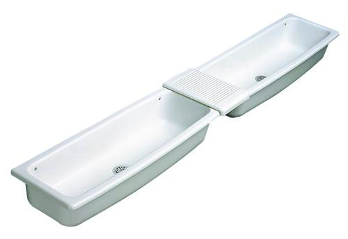 Lavabo collectif Auge 95 x 33cm - PORCHER