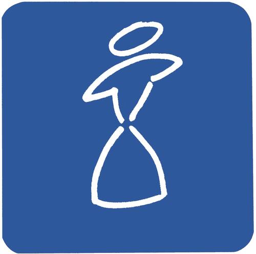 Figurine adhésive « dames » - PELLET