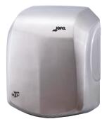 Sèche-mains à air pulsé inox brossé