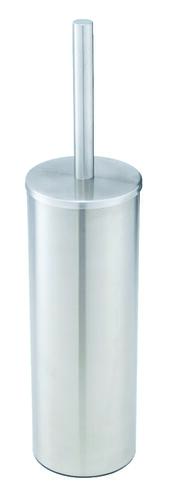 Porte-balai avec brosse en inox brossé