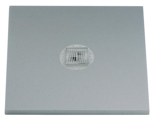 Pack receveur à carreler à écoulement central 90x90cm