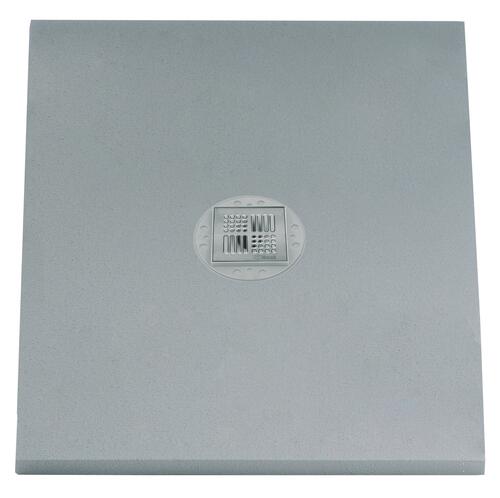 Pack receveur à carreler à écoulement central 90x120cm