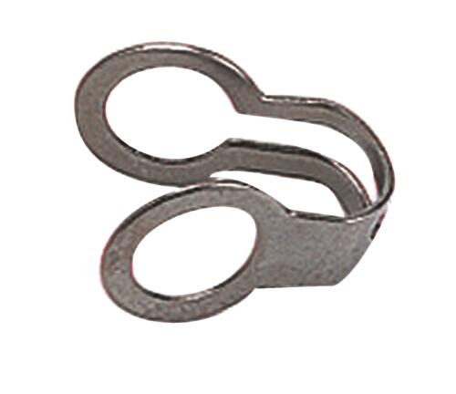 Agrafe laiton chromé pour chaînette perlee 4,5mm