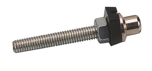 Porte chaînette laiton chromé avec écrou