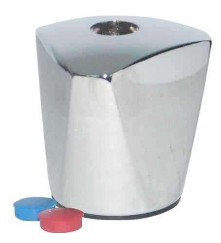 Croisillon métal tricorne chromé- PORCHER