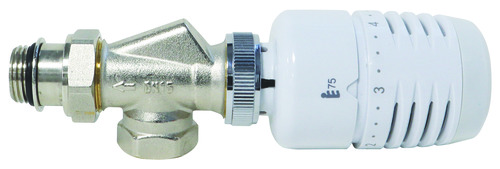 Robinet thermostatique équerre inversée femelle 15/21 à élément sensible liquide VT0,4 SOMATHERM 5460-15 - vue 2