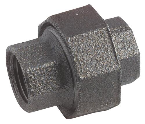 Raccord union conique FF26/34 fonte noire N° 340