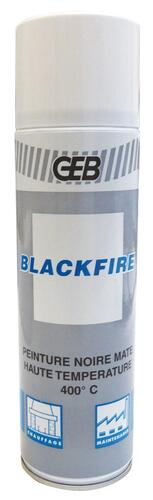 Peinture noire mate blackfire - GEB