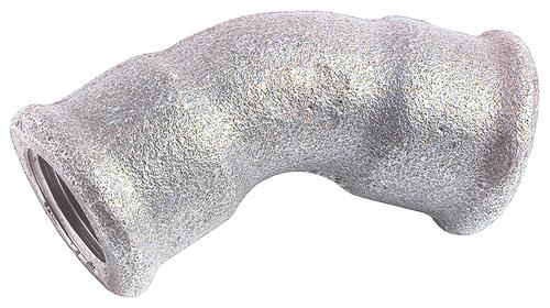 Coude égal 45° FF 26/34 fonte galvanisée N° 41