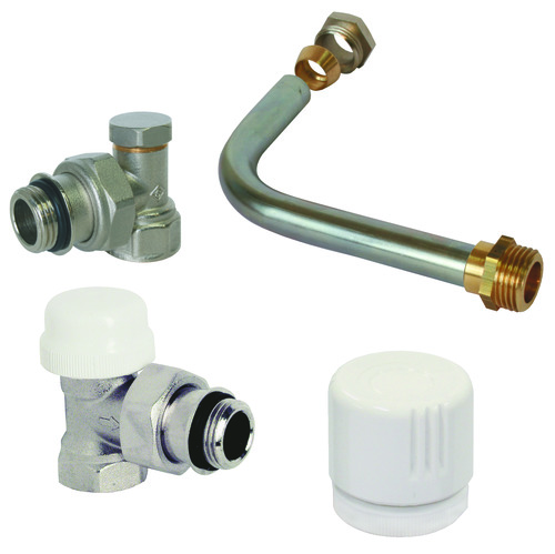 Pack cannes de radiateur thermostatisable à visser 15/21 SOMATHERM 5943-10