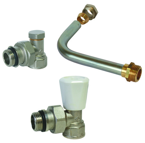 Pack cannes de radiateur manuel à visser 15/21 SOMATHERM 5943-5