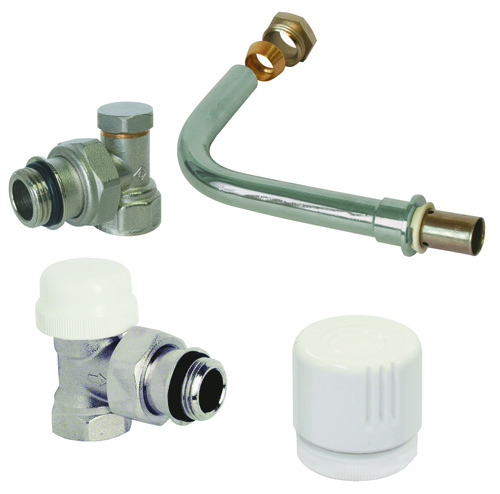 Pack cannes de radiateur thermostatisable à sertir PER 12 SOMATHERM 5943-8