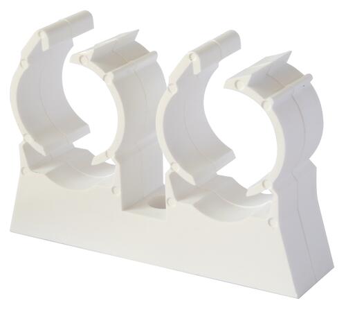 Clip de fixation double pour multicouche ø16