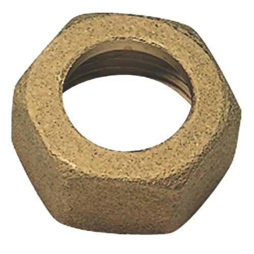 Écrou 6 pans laiton brut pour collet battu ø14-15/21 - 374