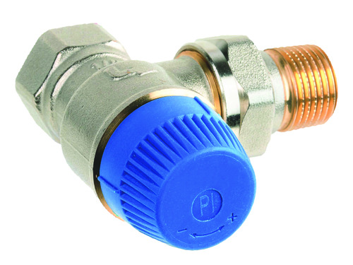 Corps thermostatique auto équilibrant KOMKI équerre 15/21 HoneywellHome-by-resideo 601510149