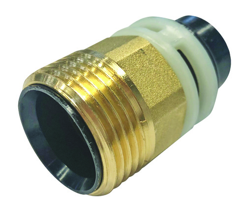 Raccord M3/4EK pour collecteur en matériaux de synthèse SOMATHERM 603011002
