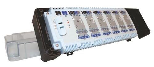 Barre de réglage à bornes PL07 6 zones - SALUS