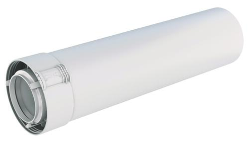Conduit 1m Rolux Sekurit 80/125mm PPtl blanc - UBBINK