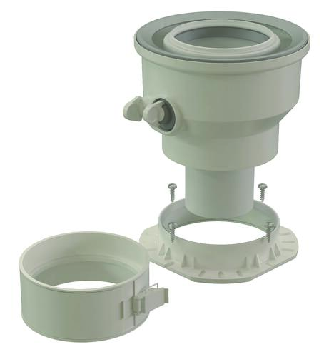 Kit adaptateur Rolux 60/100 et 80/125 PPtl - UBBINK