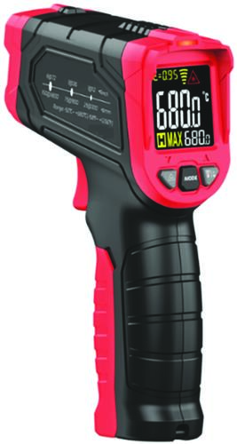 Thermomètre pistolet  laser infrarouge double visée