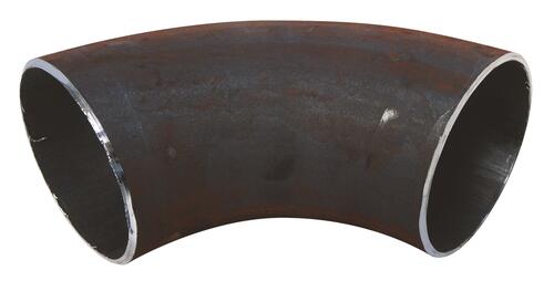 Coude acier à souder 3D 90° noir ø114,3