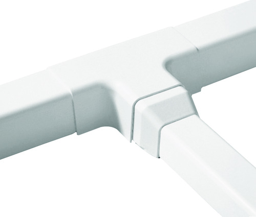 Té pour goulotte rigide blanche 110mm 605510439