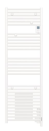 Radiateur sèche-serviettes électrique avec soufflerie Doris blanc brillant 1750W - ATLANTIC