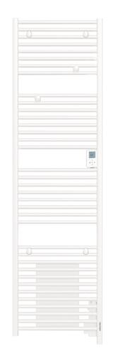 Radiateur sèche-serviettes électrique avec soufflerie Doris blanc brillant 2000W - ATLANTIC