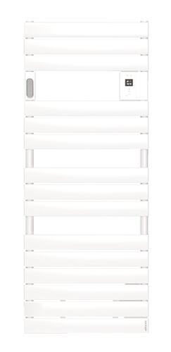 Radiateur sèche-serviettes électrique Adelis blanc brillant 1000W - ATLANTIC