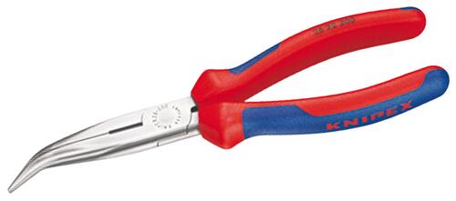 Pince coupante demi-ronde à becs coudes 40° - KNIPEX