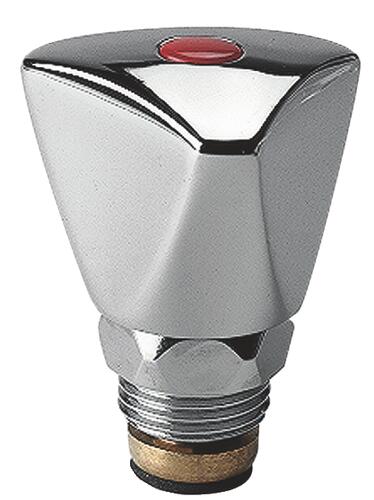 Tête universelle croisillon ABS chromé 15/21