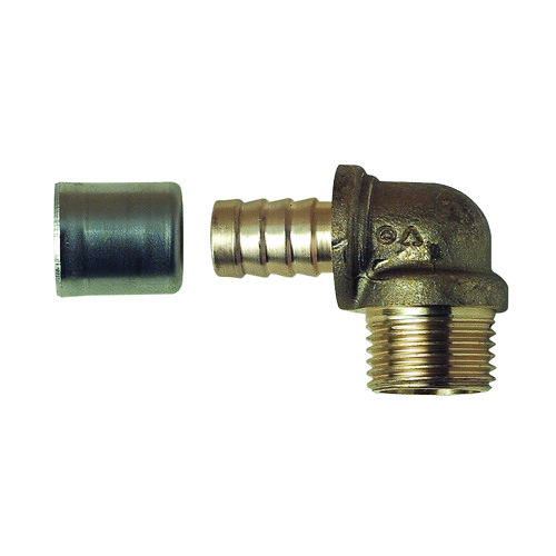 Coude mâle à sertir radial 7813-12-15