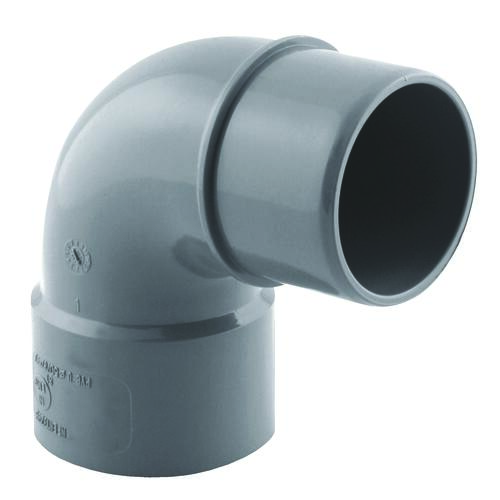 Coude PVC 87°30 mâle femelle ø50