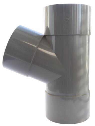 Culotte PVC 67.30° triple femelle ø100 840-100 - vue 2