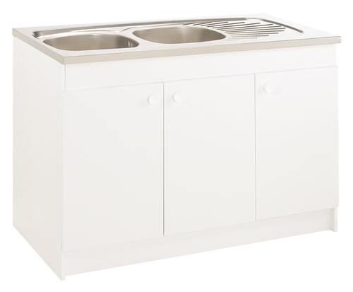 Meuble sous évier hydrofuge 120cm