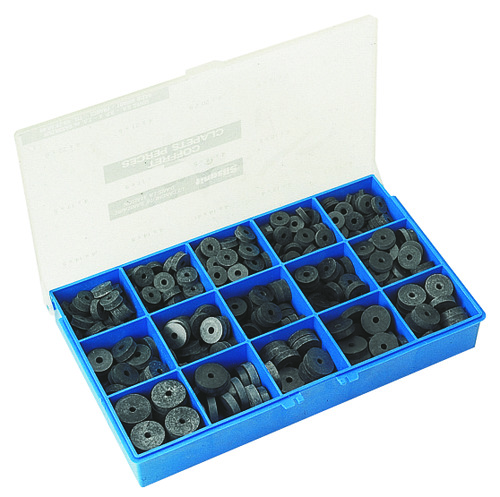 Coffret plastique de clapets perces assortis caoutchouc neopan 943A